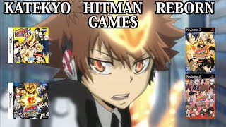 Trying Some KATEKYO HITMAN REBORN Games 1 [upl. by Sallie928]