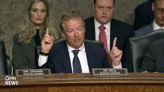 WATCH Sen Rand Paul questions acting Secret Service director on Trump rally shooting probe [upl. by Gascony218]