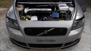 Volvo S40 Injen Intake  before and after [upl. by Ard451]