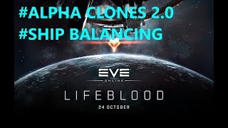 Killtec Eve Online  Alpha Clones 20 and Ship Balancing [upl. by Olatha]