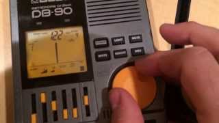 Quick tutorial on the BOSS Dr Beat DB90 Metronome [upl. by Torr]