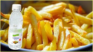 L’astuce au vinaigre pour préparer des frites croustillantes [upl. by Neehsar38]