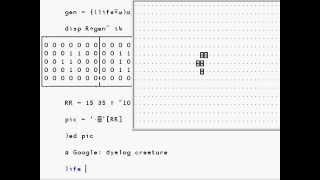 Conways Game Of Life in APL [upl. by Aneliram94]