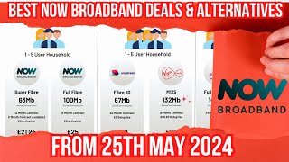 Best NOW BROADBAND DEALS and ALTERNATIVES to NOW [upl. by Anera385]