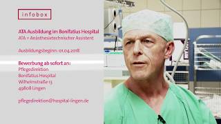 Ausbildung zum Anästhesietechnischen Assistenten im Bonifatius Hospital [upl. by Retse270]