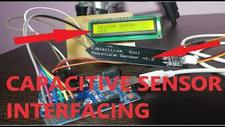 SOIL MOISTURE CAPACITIVE SENSOR INTERFACING USING ARDUINO  CAPACITIVE SOIL MOISTURE SENSOR [upl. by Aneloaup]