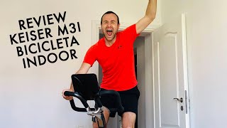 Review Keiser M3i  bicicletă indoor de cycling  spinning [upl. by Lacsap]