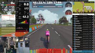 Zwift Racing  Flamme Rouge Racing Tour Britannia  Stage 2  Muckle Yin  Scotland HAB Category [upl. by Robenia]