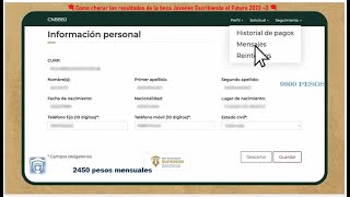 🎓 Como checar los resultados de la beca Jóvenes Escribiendo el Futuro 2022 –2 🎓 CNBBBJ Modalidad B [upl. by Htebaras]