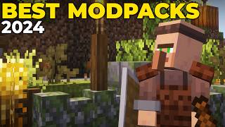 Best Modpacks for Minecraft 2024 [upl. by Leumas]