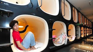 Last To Leave Capsule Hotel Wins 100000 [upl. by Erdnua]