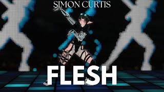 Flesh  Simon Curtis  VRChat Dancing fullbody FR EN [upl. by Tullusus908]