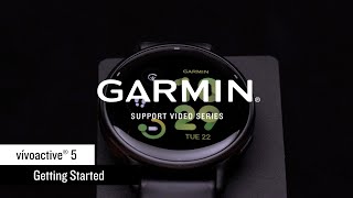 Garmin Support  vívoactive 5  Getting Started [upl. by Getter]