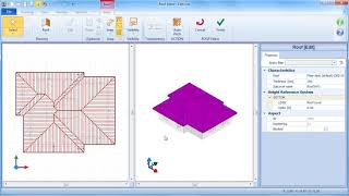 Edificius Tutorial  Automated definition of Roof slopes  ACCA software [upl. by Tiersten924]