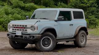 2024 Ford Bronco Heritage Limited  Off Roading the Retro Way [upl. by Tenrag]