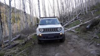 Jeep Renegade offroad 4x4 14L Manual near Aspen CO [upl. by Refynnej]