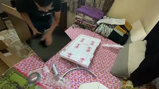 Raw LG27Ml600 Full Hd 27 Inch 69 Cm Unboxing and Sound Test [upl. by Clift]