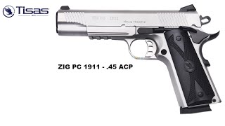 TISAS  ZIG PC1911  45 ACP  OACET [upl. by Flannery]