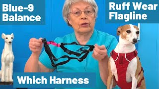 The Ruffwear Flagline Harness VS Blue9 Balance Harness Which Is Better For Your Dog [upl. by Ahsiekit]