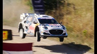 WRC RALLY POLAND 2024  Rajd Polski JUMP FLAT OUT [upl. by Andrien]