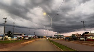 Lethem Guyana 🇬🇾 storm lethem guyana rupununi youtube [upl. by Ybhsa]