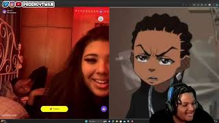 ProdigyTwan Reacts To Stackswopo Monkey Clips REACTION [upl. by Anaid333]