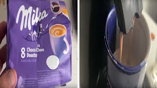 How to make Cacao Drinks  SENSEO Pads Milka Senseopads [upl. by Siskind765]