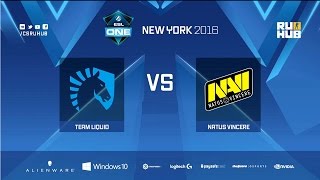 NaVi vs Liquid dedust2 bo1 ESL one New York 02102016 [upl. by Ayortal]