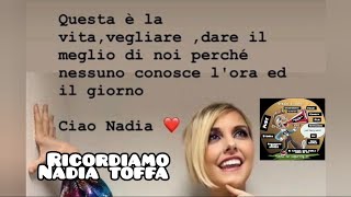 Ricordiamo Nadia toffa ❤️ ll Aforismi sulla vita e sul cambiamento aforismi tips justfunnyworld [upl. by Yrahca]