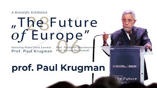 ENG Prof Paul Krugmans lecture quotThe Future of Europequot  Culmination of the SGMK academic year [upl. by Archie214]