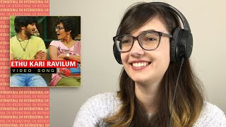 ALEXA REACTS to ETHUKARI RAVILUM Video Song  Bangalore Days  Dulquar Salman  Parvathi Nair [upl. by Akire]