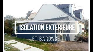 Isolation et bardage extérieur [upl. by Beck]