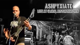 ASPHYXIATE LIVE AT GLOBAL DISTORTION 2018 [upl. by Fernando]