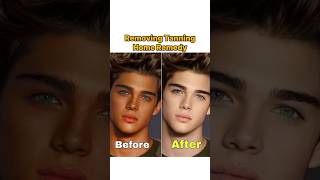 Remove Tanning Instant ✅ Home remedy 😍 shorts youtubeshorts skincare [upl. by Elocan306]