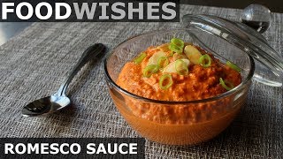 Romesco Sauce  Food Wishes [upl. by Neemsay]