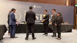 Closing Ceremony  17th National Law School Trilegal Arbitration Moot [upl. by Stafford]