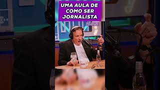 UMA AULA À TODOS OS JORNALISTASROBERTO CABRINI PODC 17podcast shorts jornalismo cortespodcast [upl. by Ike]