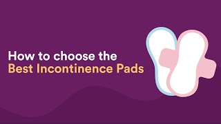 The Best Incontinence Pads [upl. by Borlase]