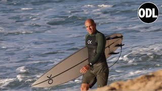 Kelly Slater Surfing Pipeline AFTER Hip Surgery And Hes Ripping Footage from Today [upl. by Dreher]