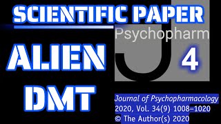 ALIEN  DMT PAPERS CIENTÍFICOS REVELAN LA EXISTENCIA ALIEN CON DMT PARTE 44 [upl. by Hedgcock272]