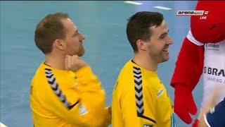 Benjamin Buric  DKB Handball Bundesliga ALL STAR Game 02022018 [upl. by Berger]