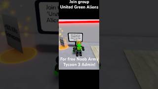 Noob Army Tycoon 3 noobarmytycoon robloxgames [upl. by Dwain]