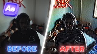 How to Make this GLITCHDISTORT effect After Effects [upl. by Adachi]