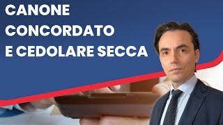 Contratto a canone concordato e cedolare secca [upl. by Luapnhoj]