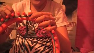 How to Loom Knit a Hat With No Brim Part 1 Casting On [upl. by Abil528]