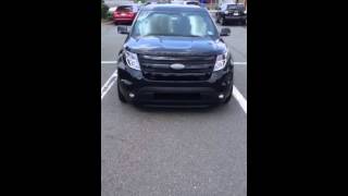 2014 ford explorer sport custom headlights [upl. by Nnylylloh409]