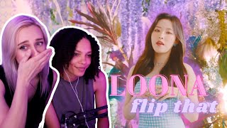 COUPLE REACTS TO 이달의 소녀 LOONA quotFlip Thatquot MV [upl. by Eaton874]