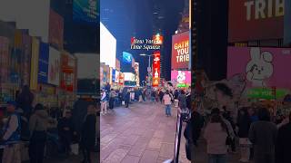 New York Time Square Walking Tour 🇺🇸🏙️ newyork newyorkcity timessquare usa travel shorts [upl. by Davida581]