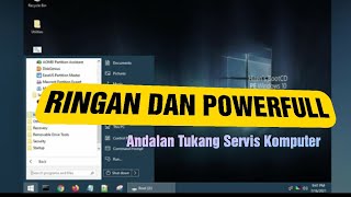 Hirens Boot CD Windows 10 Terbaru  Ini Senjata Para Tukang Service Komputer  PART 2 [upl. by Jehiah]