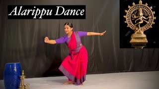 Tisra Alarippu  Bharathanatyam  Kalakshetra Style  Neha Chemmanoor [upl. by Brelje]